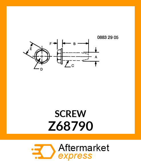 SCREW Z68790