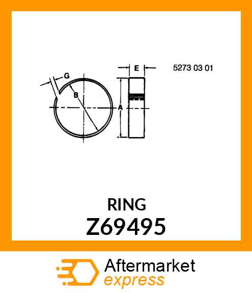 PISTON RING Z69495