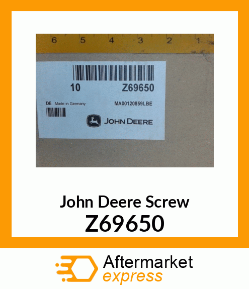 SCREW, CUTTERHEAD KNIFE Z69650