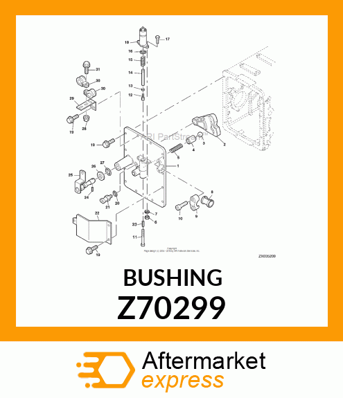 BUSHING Z70299