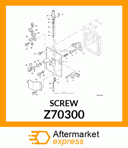 SCREW Z70300