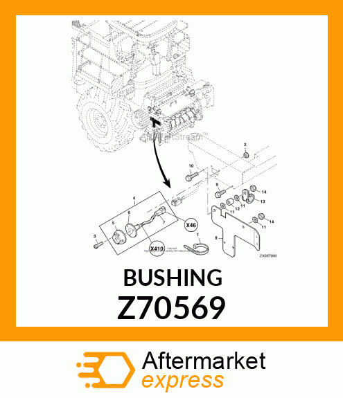 BUSHING Z70569