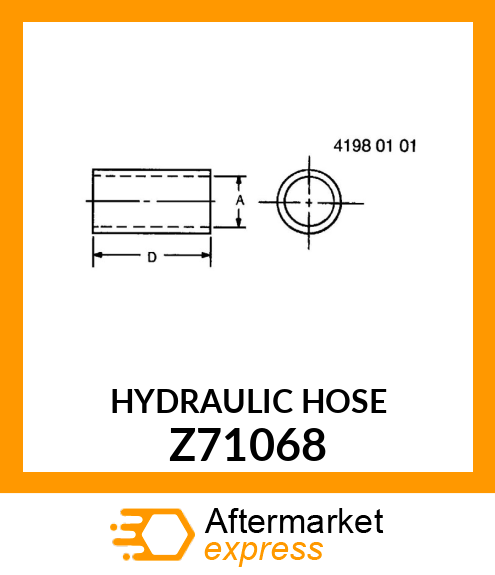 HYDRAULIC HOSE Z71068