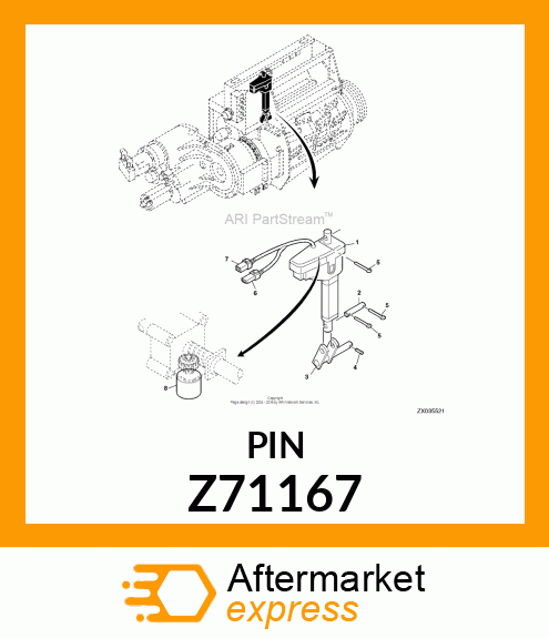 PIN FASTENER Z71167