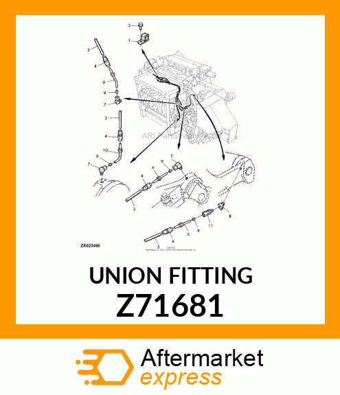 UNION FITTING Z71681