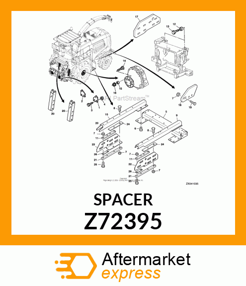 SPACER Z72395
