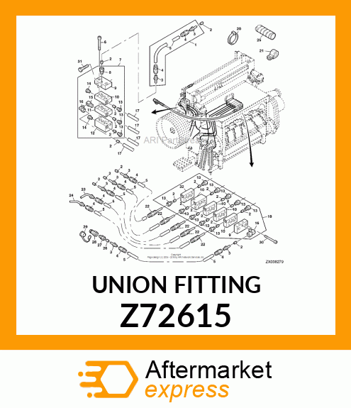 UNION FITTING Z72615