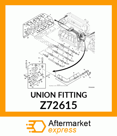 UNION FITTING Z72615