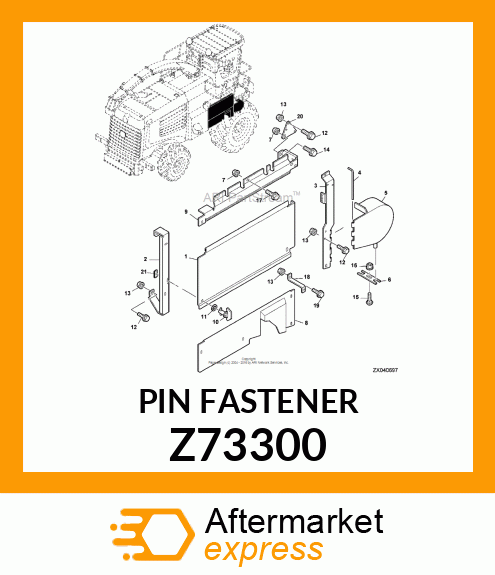 PIN FASTENER Z73300