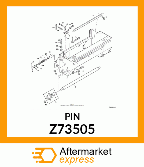 PIN FASTENER Z73505