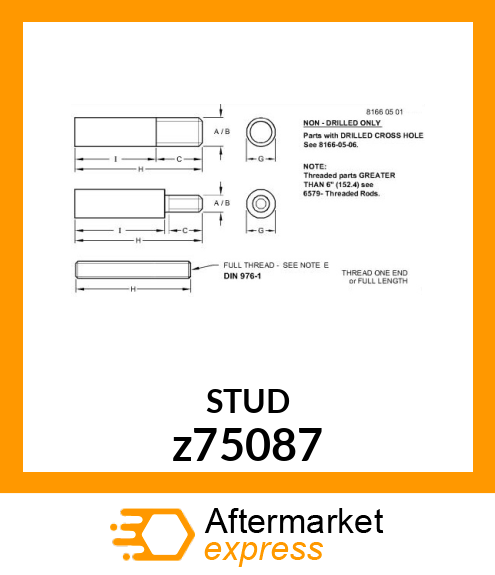 STUD z75087