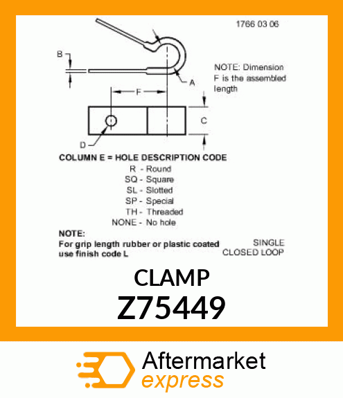 CLAMP Z75449