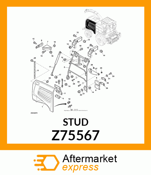 STUD Z75567