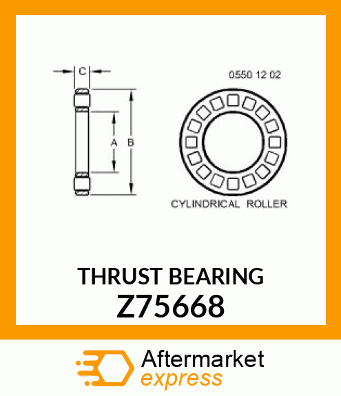 THRUST BEARING Z75668