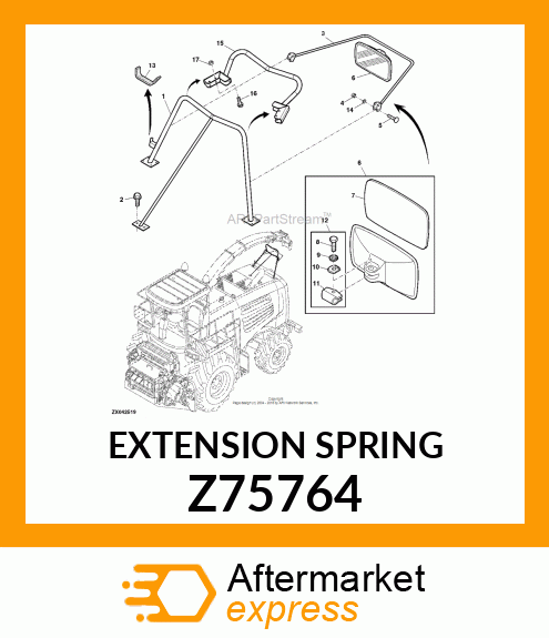 EXTENSION SPRING Z75764