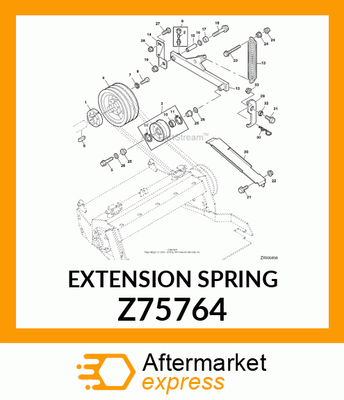 EXTENSION SPRING Z75764