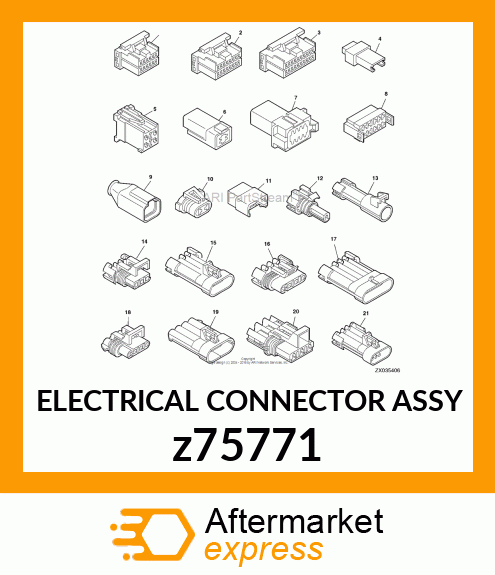 ELECTRICAL CONNECTOR ASSY z75771