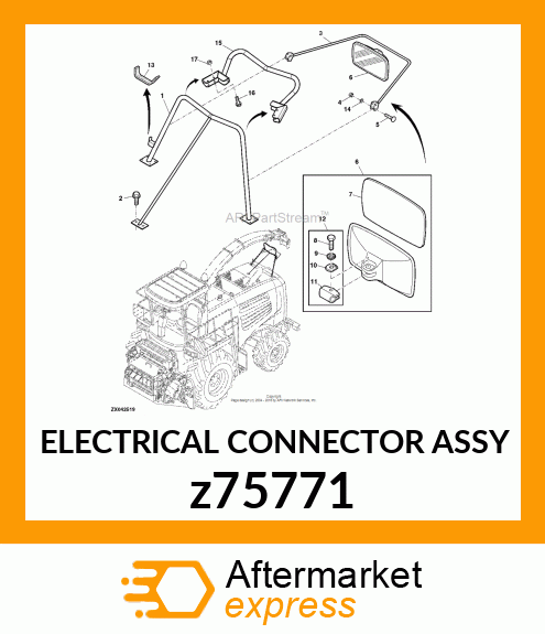 ELECTRICAL CONNECTOR ASSY z75771