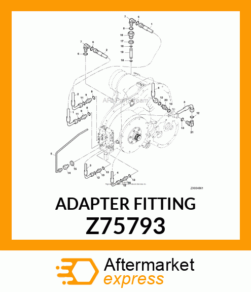 ADAPTER FITTING Z75793