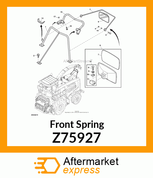 EXTENSION SPRING Z75927