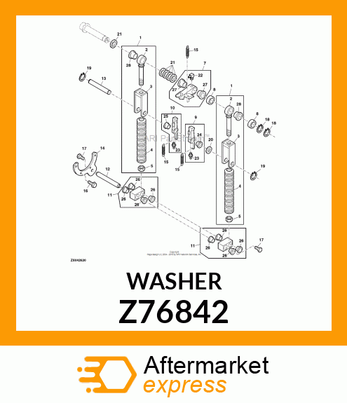 WASHER Z76842