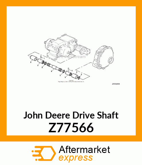 DRIVE SHAFT, DRIVE SHAFT Z77566