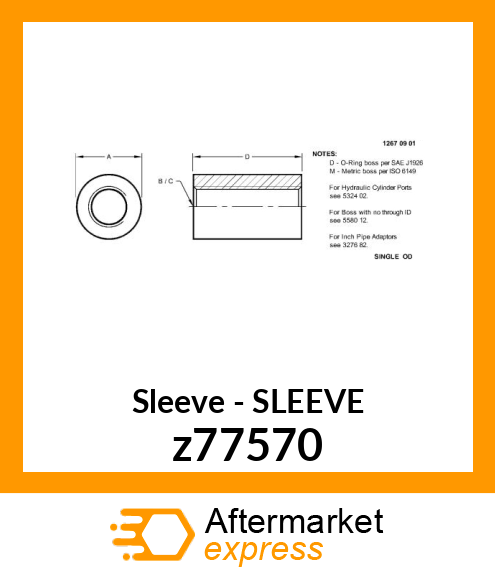 SLEEVE z77570