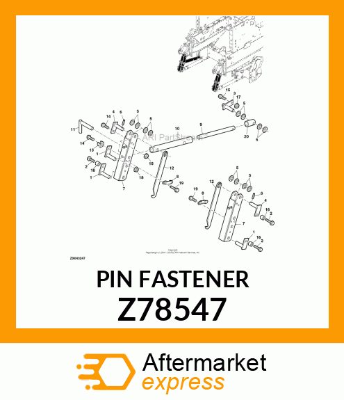 PIN FASTENER Z78547