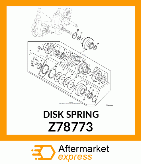 DISK SPRING Z78773