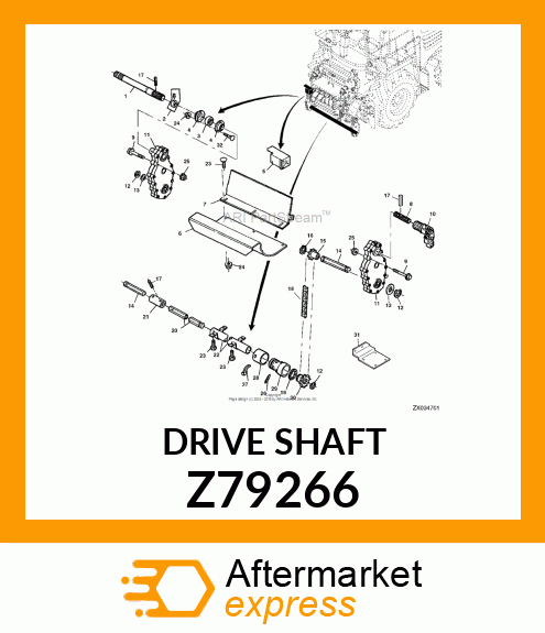 DRIVE SHAFT Z79266