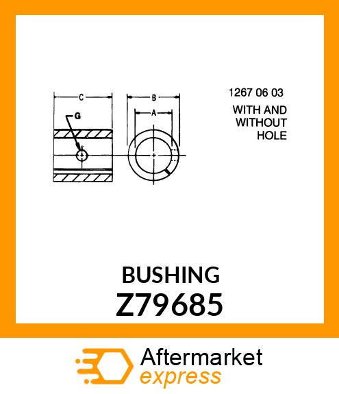 BUSHING Z79685