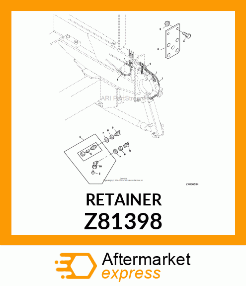 RETAINER Z81398