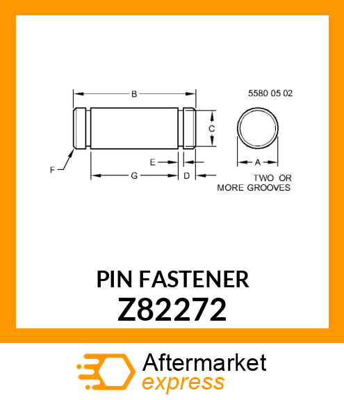 PIN FASTENER Z82272