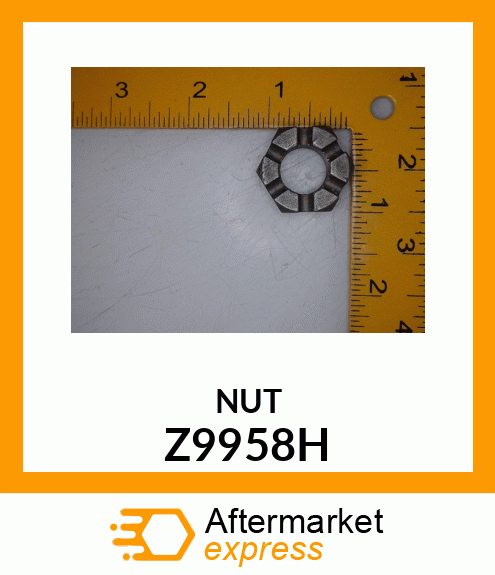 NUT, CRANK PIN Z9958H