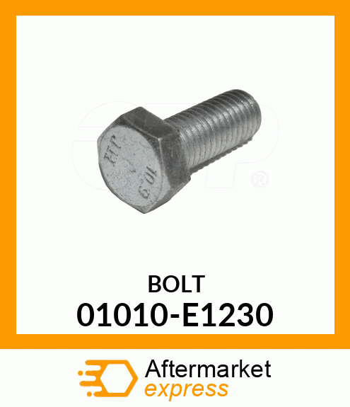 Spare part 01010-E1230 + Bolt