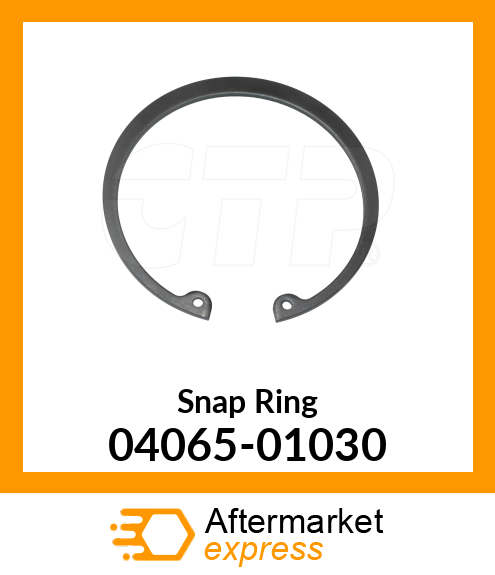 Spare part 04065-01030 + RING, SNAP