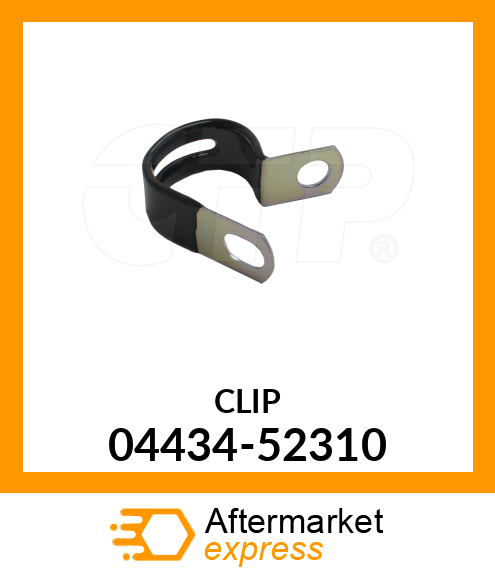 Spare part 04434-52310 + Clip