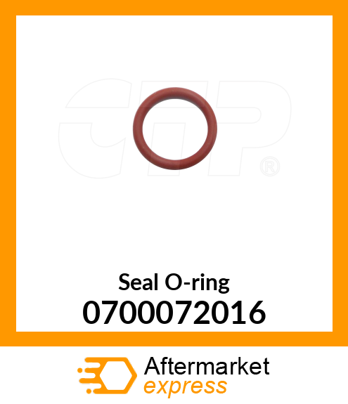 Spare part 07000-72016 + O-RING,(F4310-54A0 -30 )