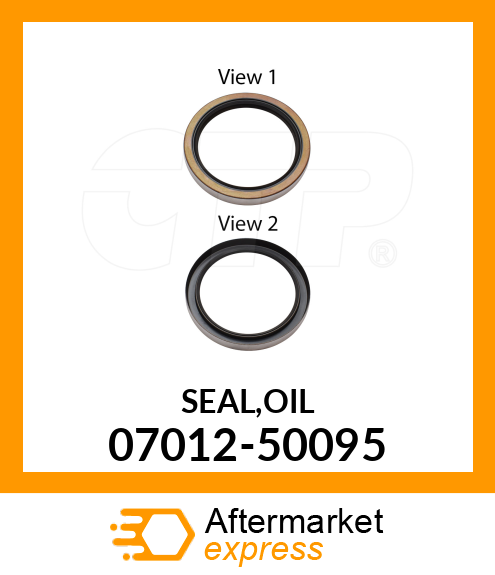 Spare part 07012-50095 + SEAL,(F3310-51A0 -27 )