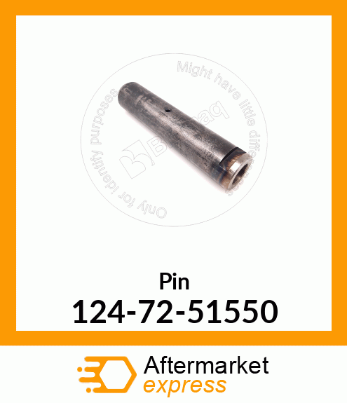 Pin 124-72-51550