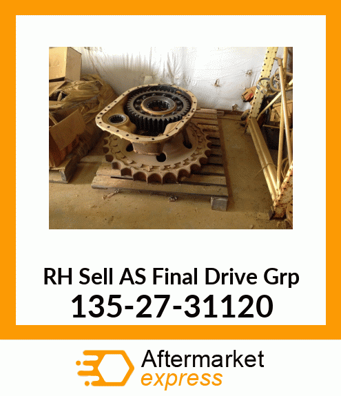 RH Sell AS Final Drive Grp 135-27-31120