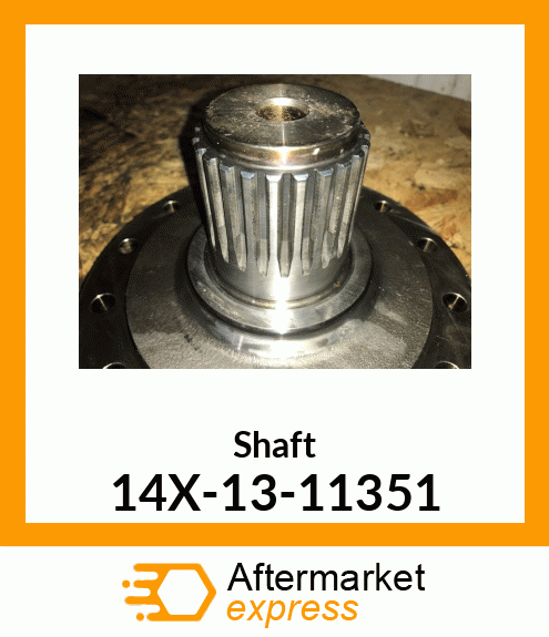Shaft 14X-13-11351