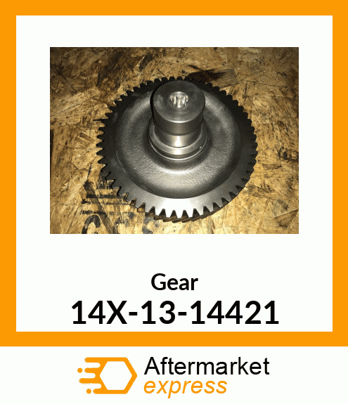 Spare part 14X-13-14421 + Gear