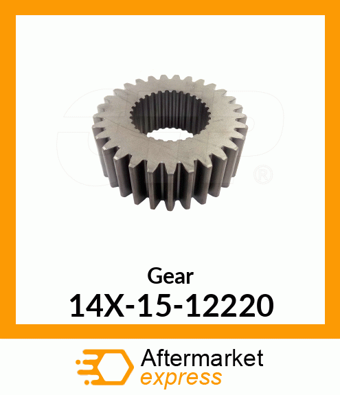 Spare part 14X-15-12220 + Gear