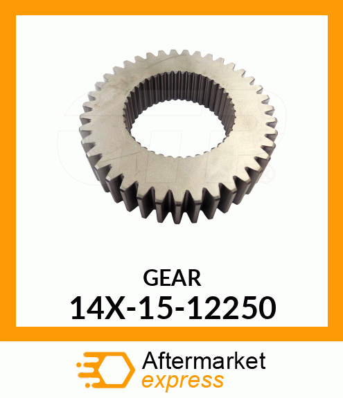 Spare part 14X-15-12250 + Gear