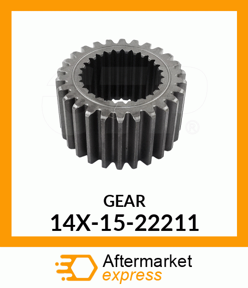 Spare part 14X-15-22211 + Gear