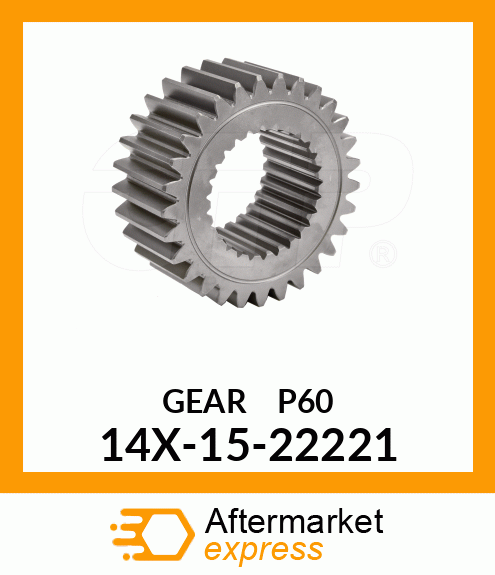 Spare part 14X-15-22221 + Gear