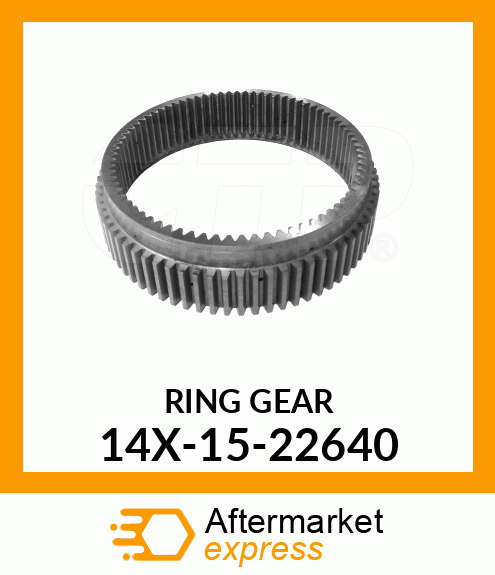 Spare part 14X-15-22640 + Ring gear