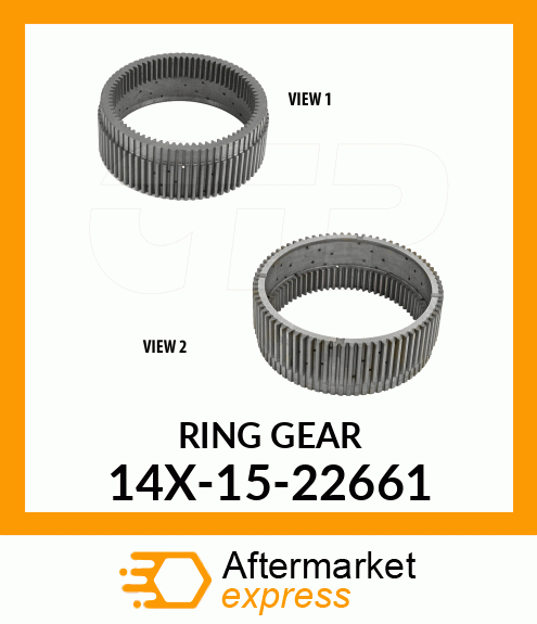 Spare part 14X-15-22661 + Ring gear