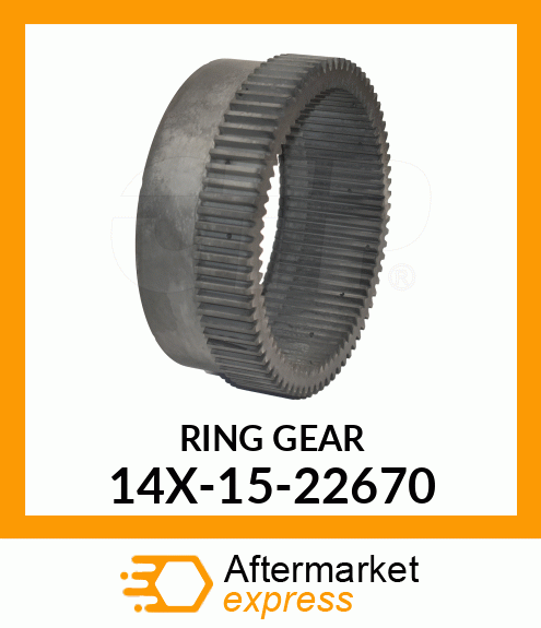 Ring gear 14X-15-22670